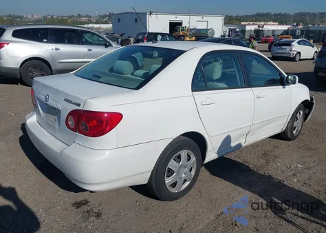 2007 Toyota Corolla Le z USA, uszkodzony, nr VIN 2T1BR32E07C801066